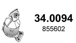 Catalytic Converter (34.0094)