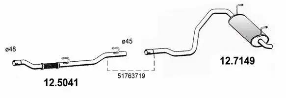 Exhaust Pipe (12.5041)