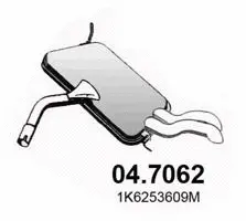 Rear Muffler (04.7062)