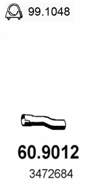 Exhaust Pipe (60.9012)