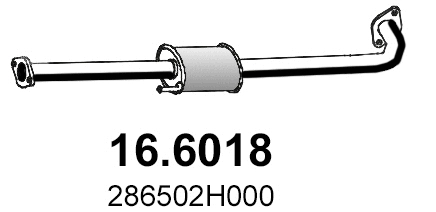 Centre Muffler (16.6018)