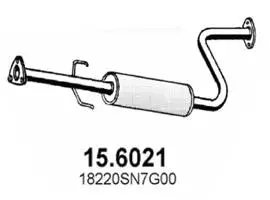 Centre Muffler (15.6021)