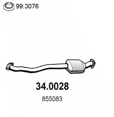 Catalytic Converter (34.0028)