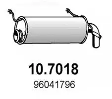 Rear Muffler (10.7018)