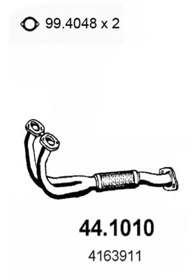 Exhaust Pipe (44.1010)
