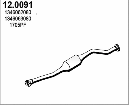Catalytic Converter (12.0091)