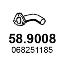 Exhaust Pipe (58.9008)