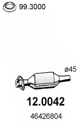 Catalytic Converter (12.0042)