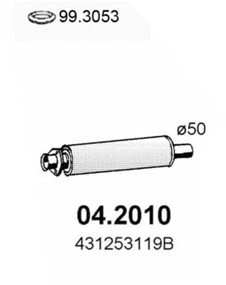 Front Muffler (04.2010)