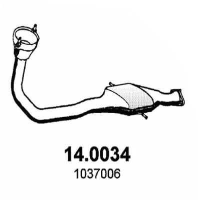Catalytic Converter (14.0034)