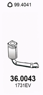 Catalytic Converter (36.0043)