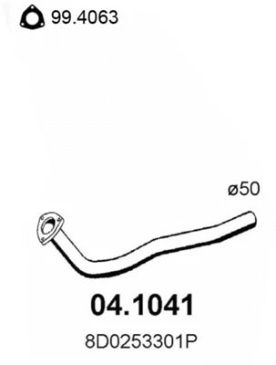 Exhaust Pipe (04.1041)