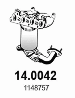 Catalytic Converter (14.0042)