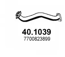 Exhaust Pipe (40.1039)
