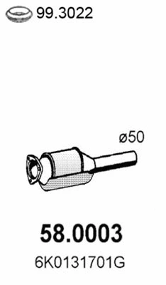 Catalytic Converter (58.0003)