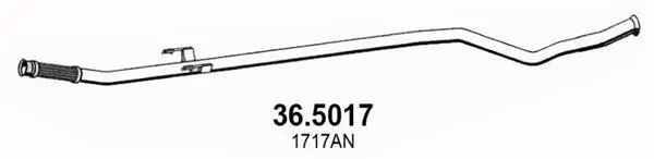 Exhaust Pipe (36.5017)