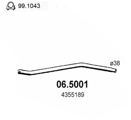 Exhaust Pipe (06.5001)
