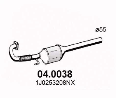 Catalytic Converter (04.0038)