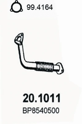 Exhaust Pipe (20.1011)