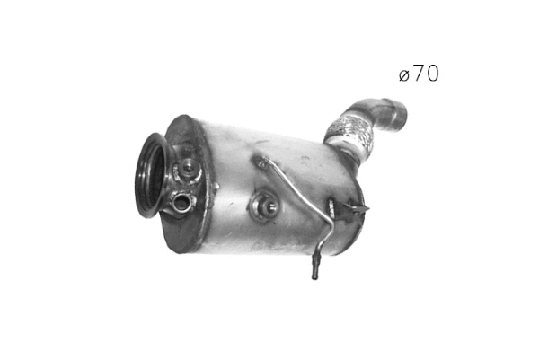 Soot/Particulate Filter, exhaust system (08.15009)