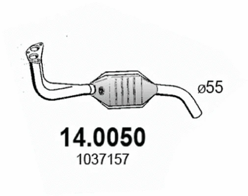 Catalytic Converter (14.0050)