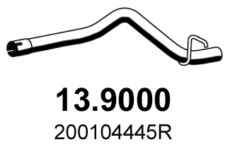 Exhaust Pipe (13.9000)
