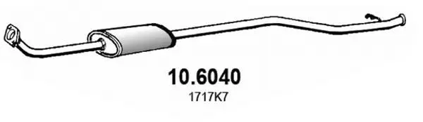 Centre Muffler (10.6040)