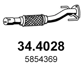 Exhaust Pipe (34.4028)