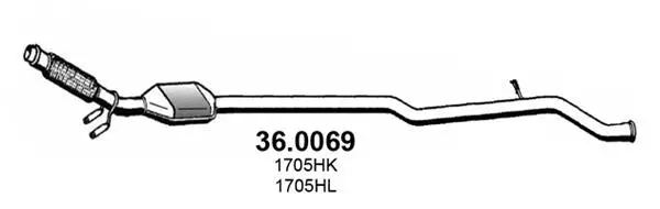 Catalytic Converter (36.0069)