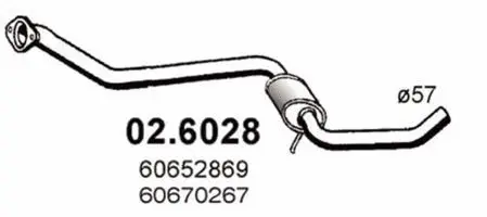 Centre Muffler (02.6028)