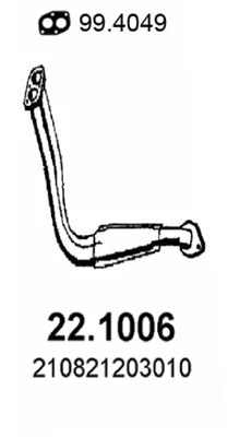Exhaust Pipe (22.1006)