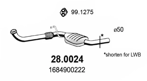 Catalytic Converter (28.0024)