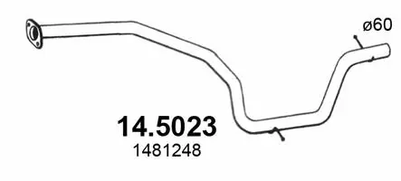 Exhaust Pipe (14.5023)