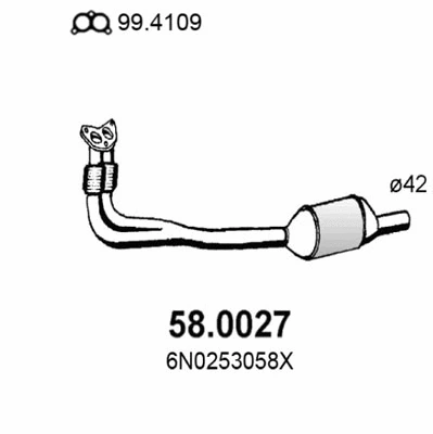 Catalytic Converter (58.0027)