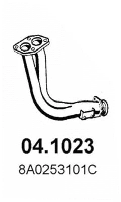 Exhaust Pipe (04.1023)