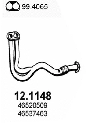 Exhaust Pipe (12.1148)
