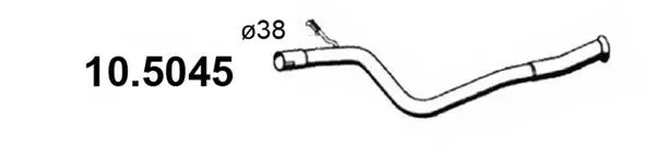 Exhaust Pipe (10.5045)