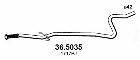 Exhaust Pipe (36.5035)