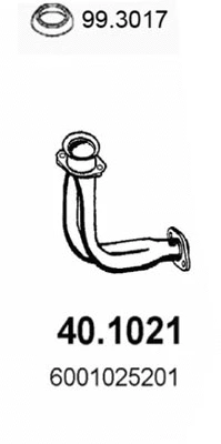 Exhaust Pipe (40.1021)