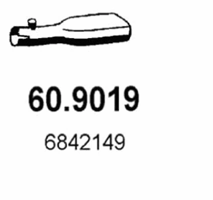 Exhaust Pipe (60.9019)