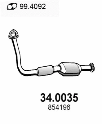 Catalytic Converter (34.0035)