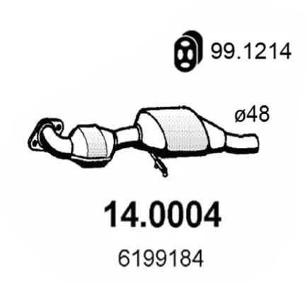 Catalytic Converter (14.0004)
