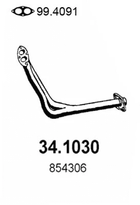 Exhaust Pipe (34.1030)
