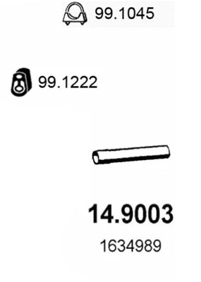 Exhaust Pipe (14.9003)