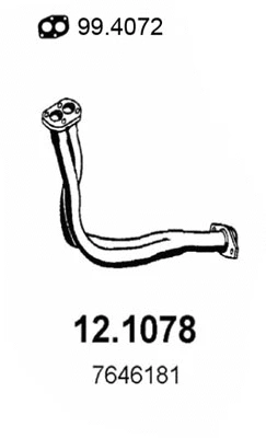 Exhaust Pipe (12.1078)