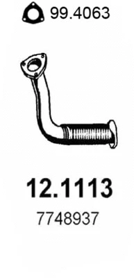 Exhaust Pipe (12.1113)