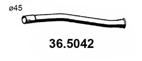Exhaust Pipe (36.5042)
