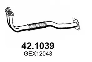 Exhaust Pipe (42.1039)