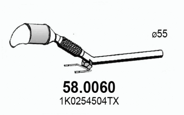 Catalytic Converter (58.0060)