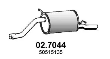 Rear Muffler (02.7044)